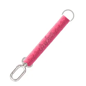 Krátka kľúčenka s karabínkou Fluffy